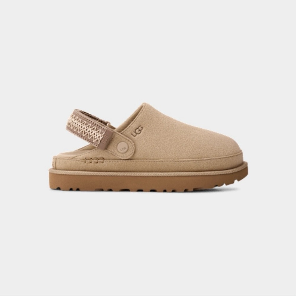 UGG Tan Slingback Mules